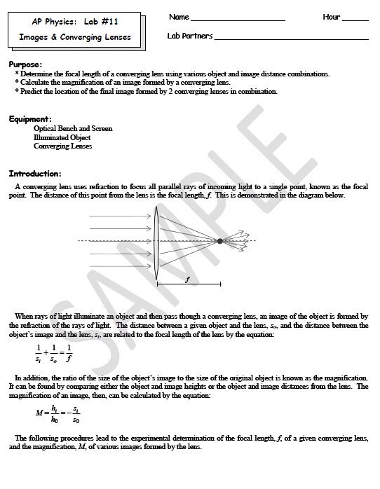 Lab report physics